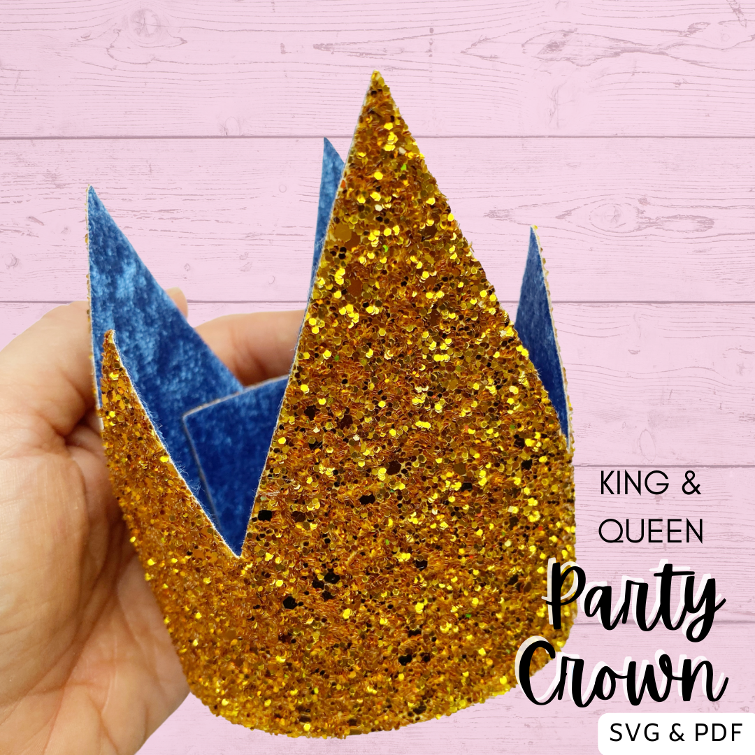 EH Exclusive Standard King Queen Party Crown SVG/PDF