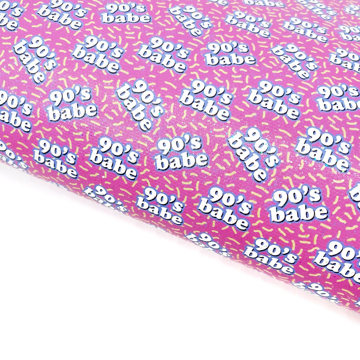 90s Babe Lux Premium Printed Bow Fabric