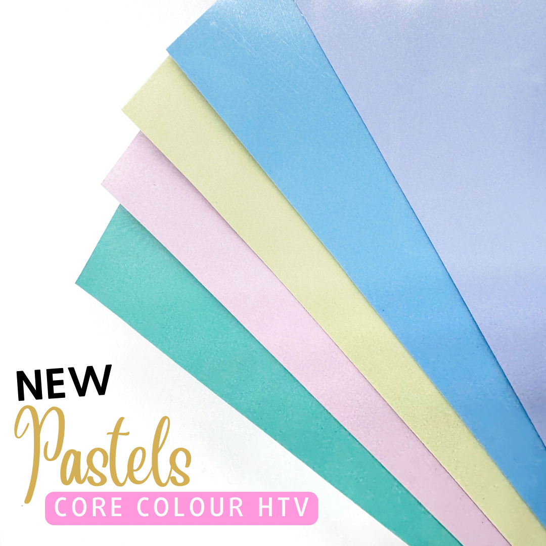 Pastel Core Colours EH Craft HTV Plain Vinyl