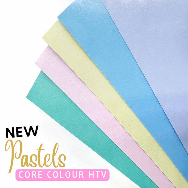 Pastel Core Colours EH Craft HTV Plain Vinyl