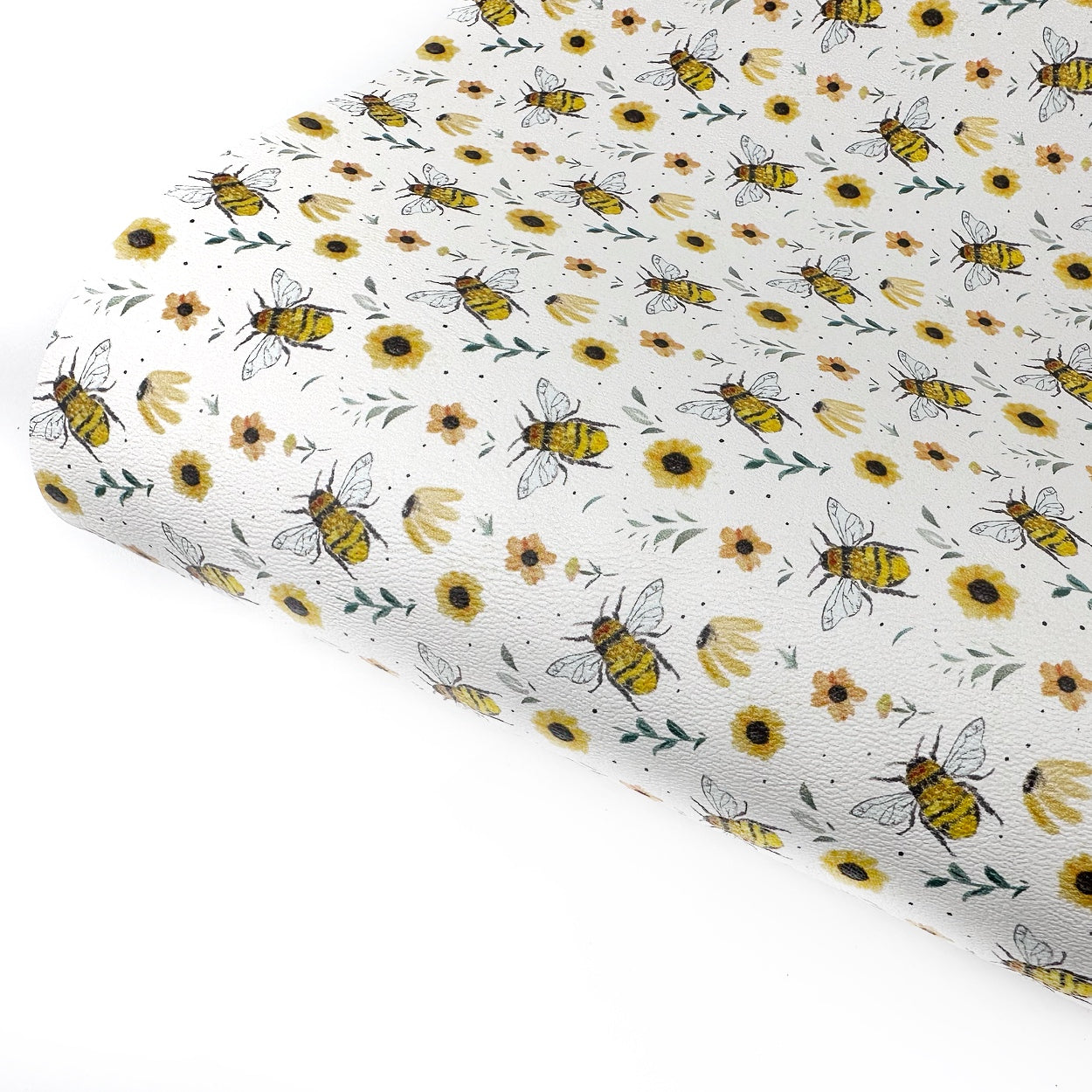 Little Honey Bee Premium Faux Leather Fabric Sheets