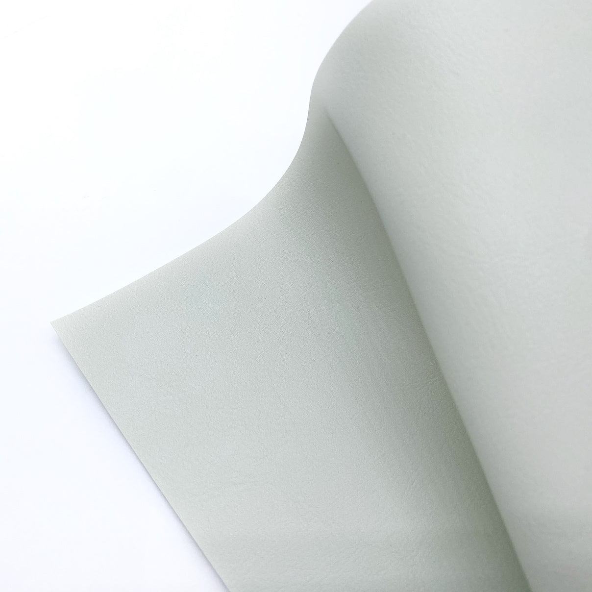 Sage Mint Premium Faux Leather Fabric Sheets