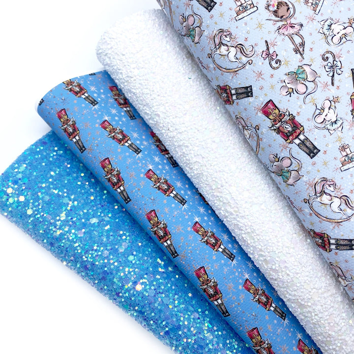 Little Darling Nutcracker Lux Premium Canvas Bow Fabrics