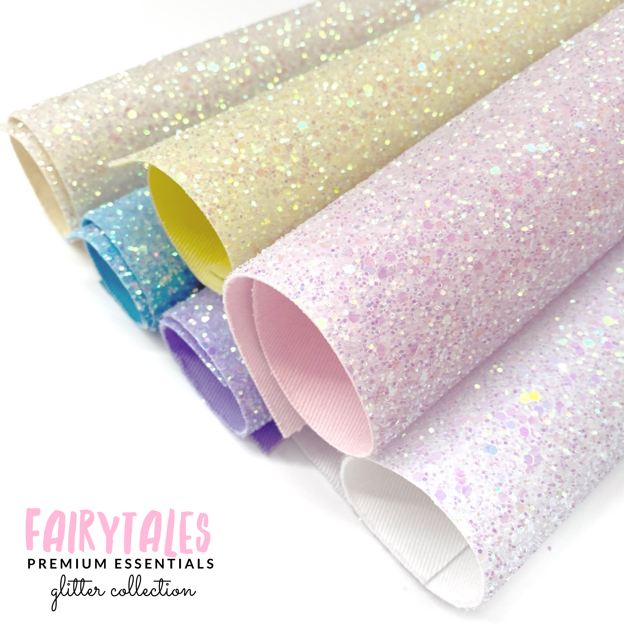 Premium Lux Fairytale Glitter collection- 6 Colours
