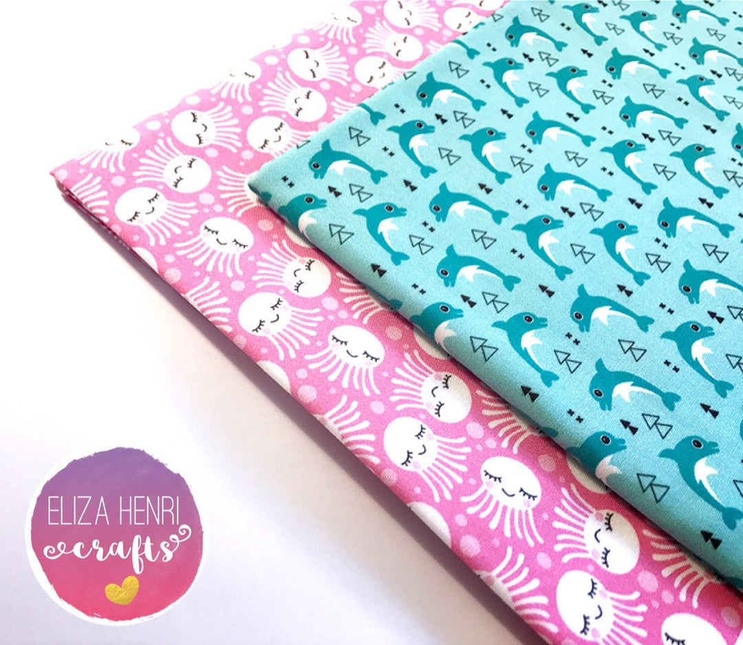 The Sealife Collection- Luxury Artisan Fabric Felts - Eliza Henri Craft Supply