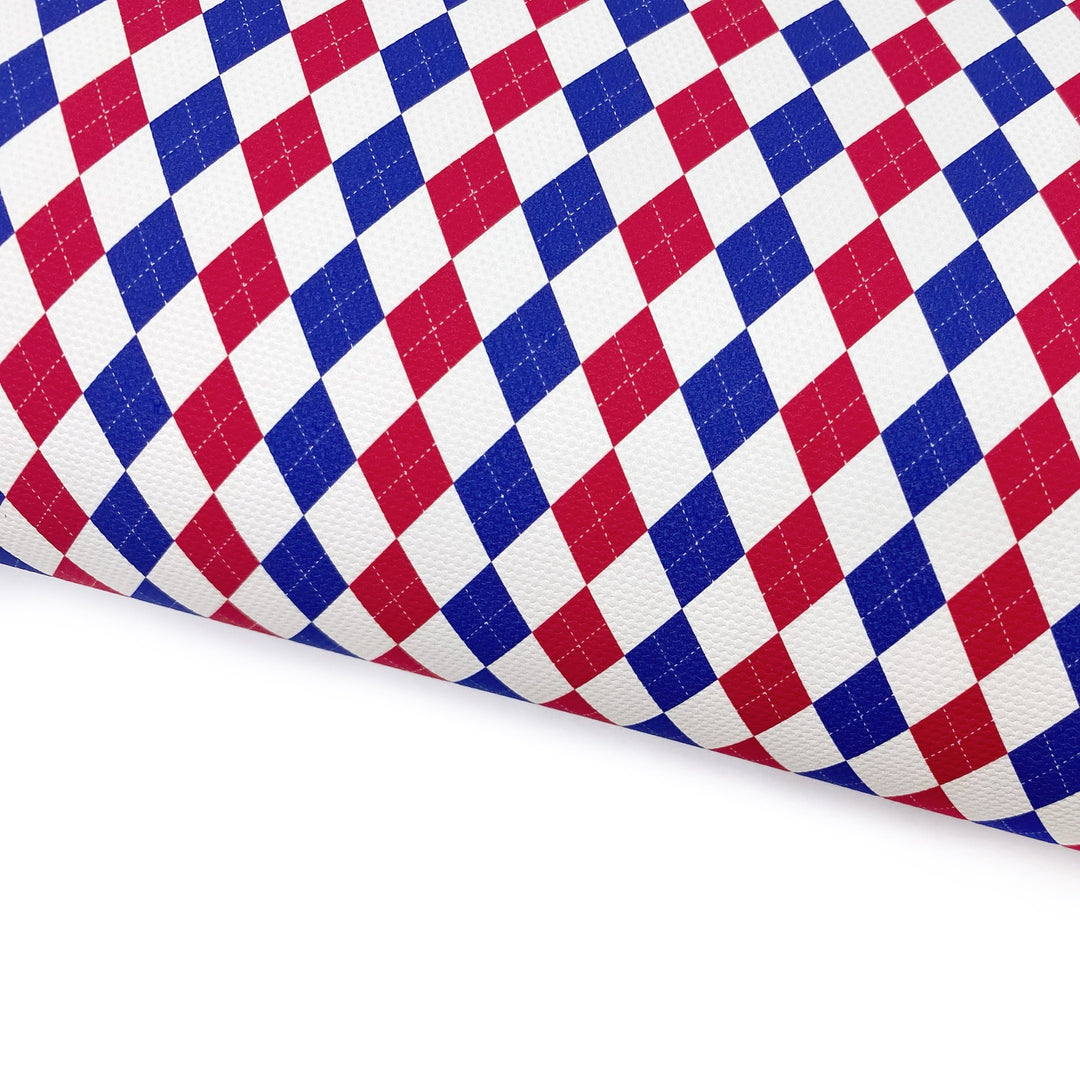 Union Jack Argyle Lux Premium Printed Bow Fabric