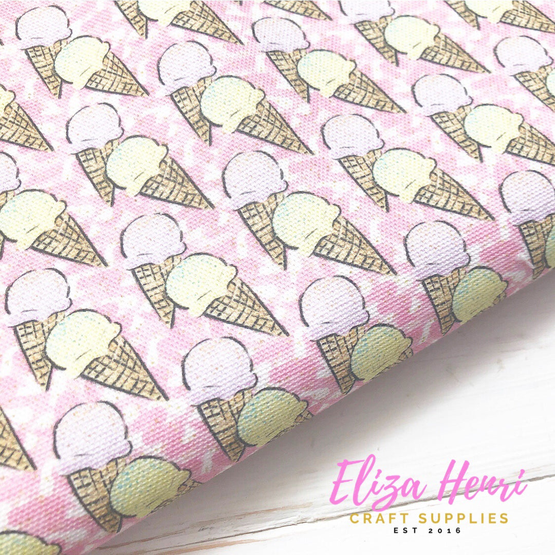 New Ice Cream Pink Standard Fabric Felt