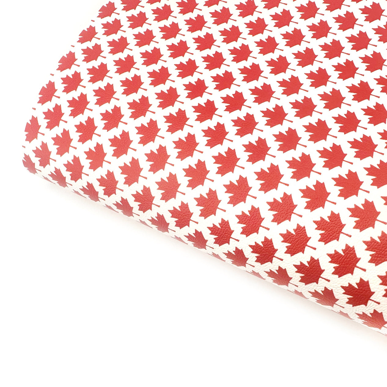 Celebrate Canada Premium Faux Leather Fabric Sheets