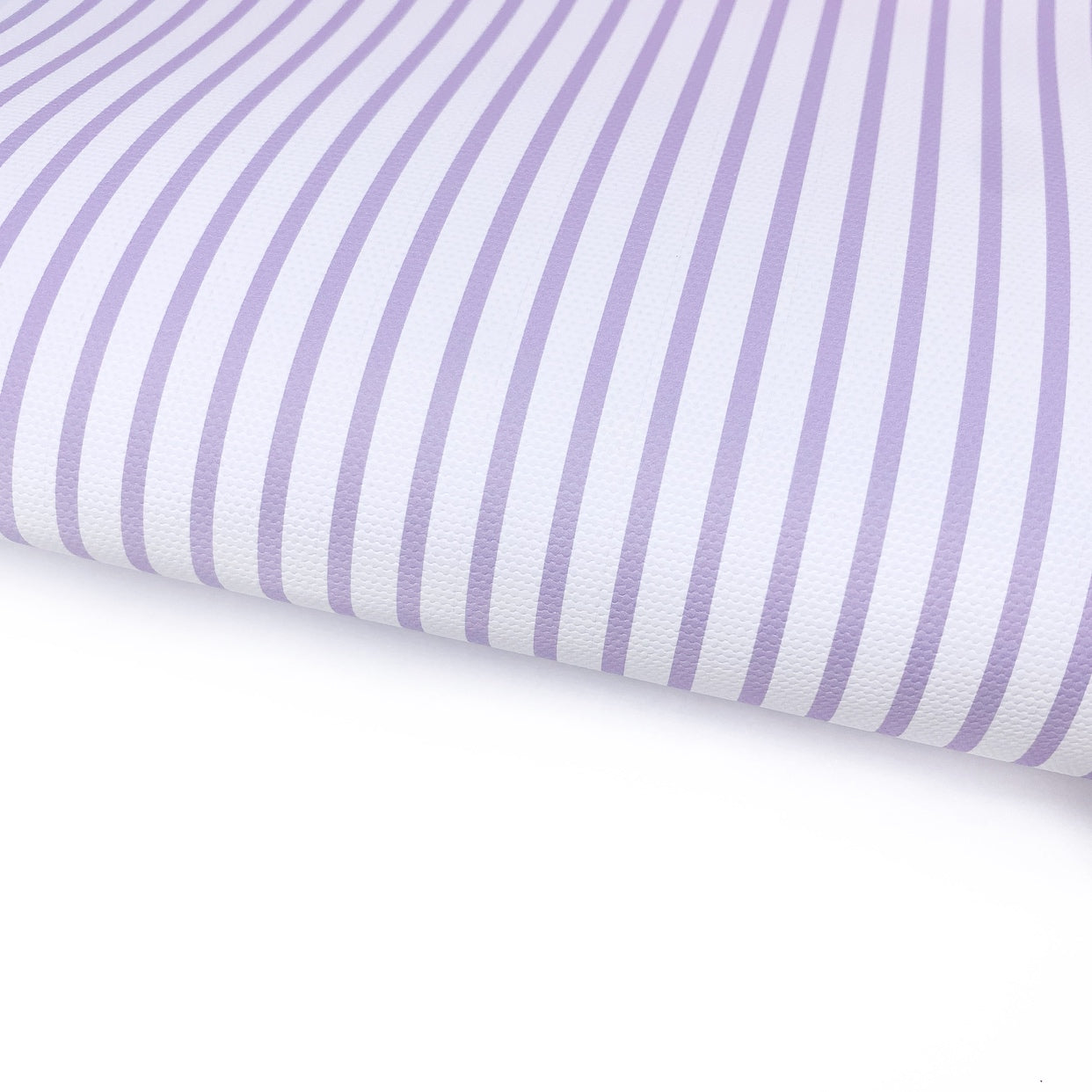 Lilac Candy Stripe Lux Premium Printed Bow Fabric