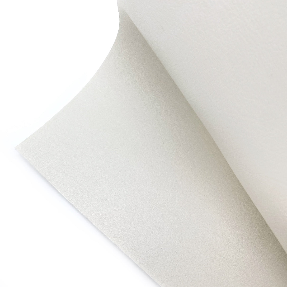 Creamy Premium Faux Leather Fabric Sheets