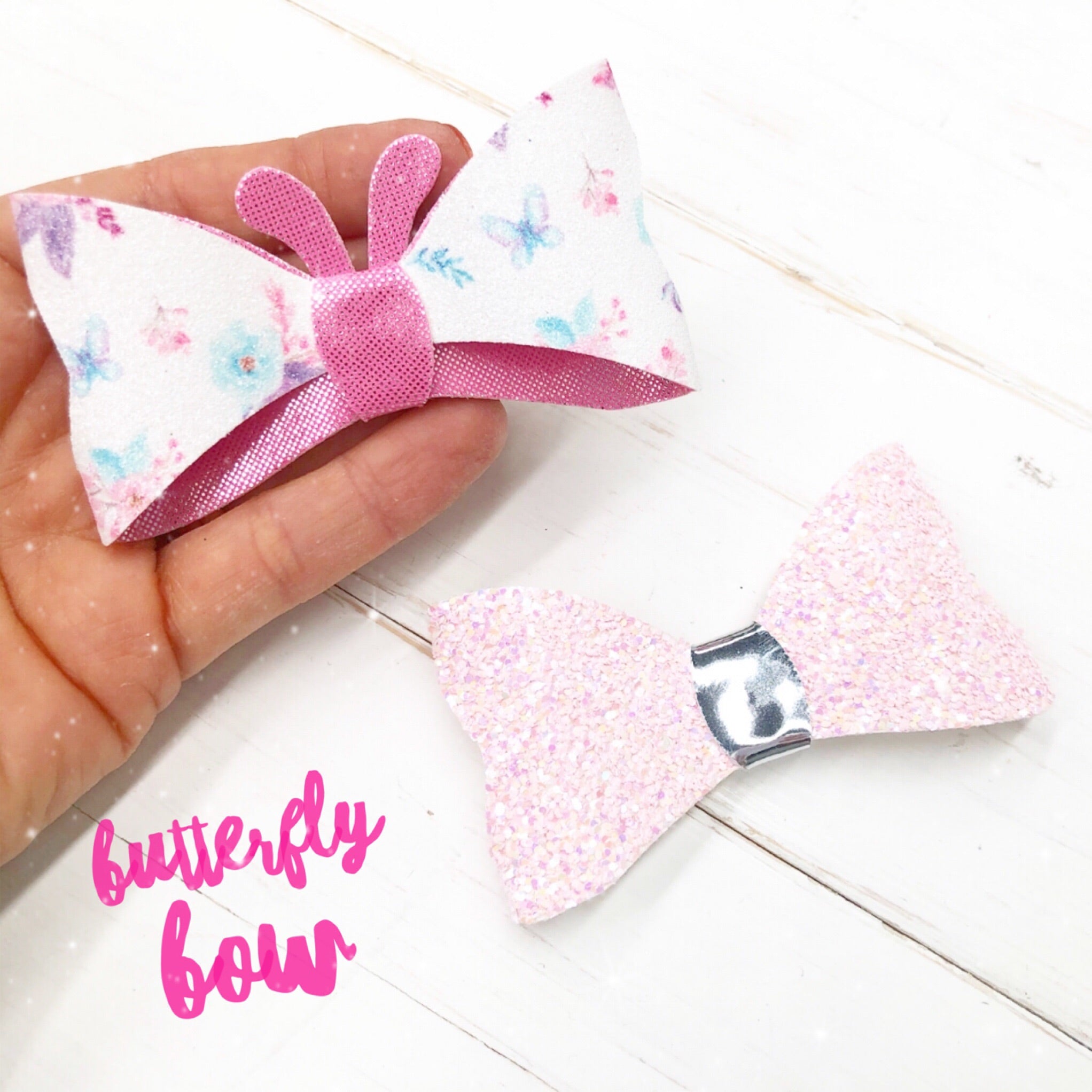 The Butterfly Bow EXCLUSIVE Hair Die OR Template