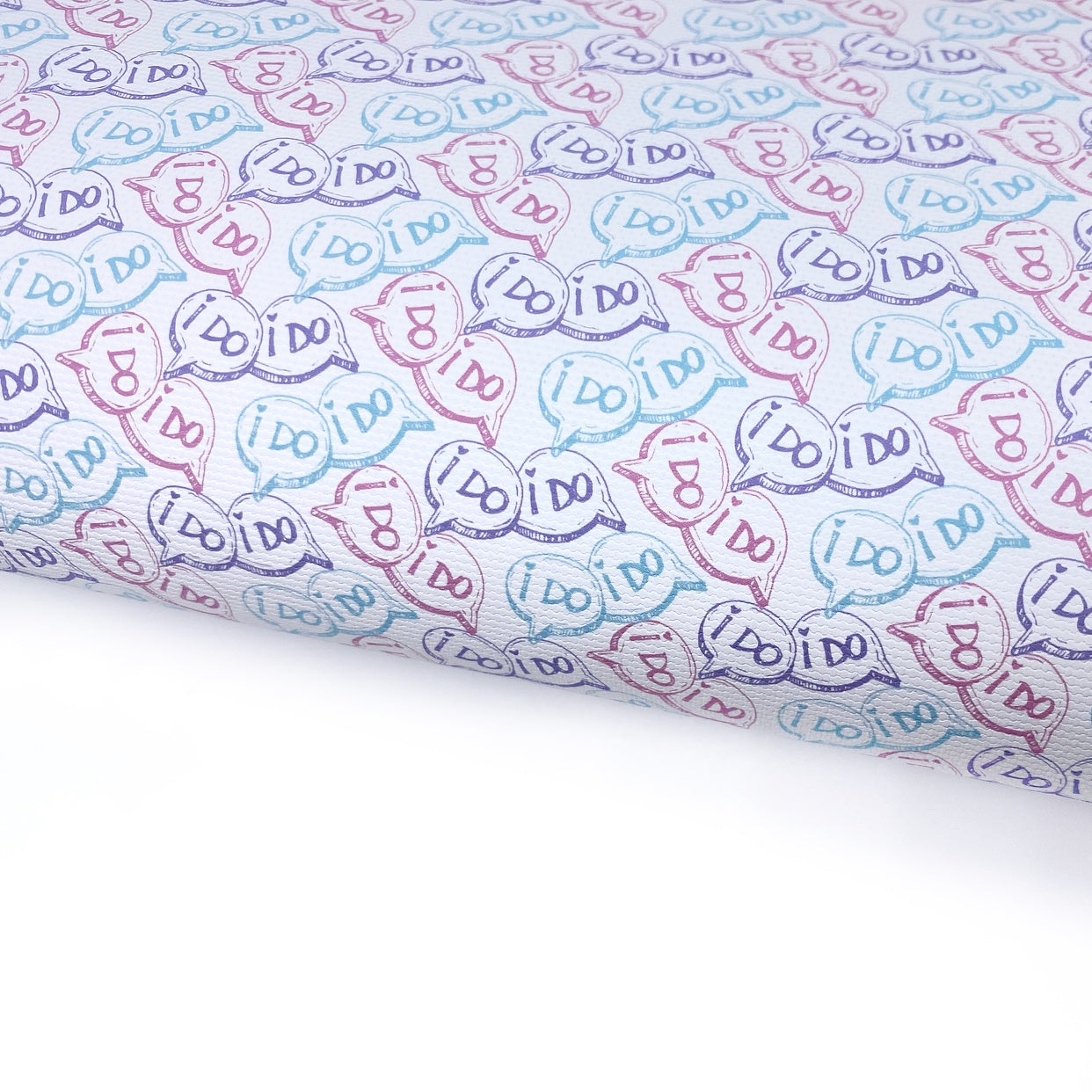 Say I Do Lux Premium Printed Bow Fabric