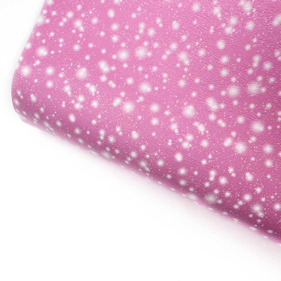 Space Sparkles Premium Faux Leather Fabric Sheets