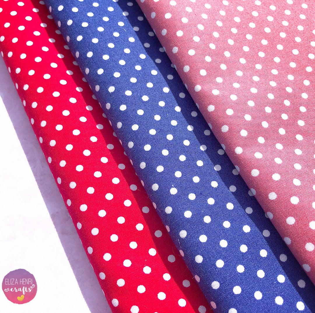 Classic Polka dots Fabric Felt