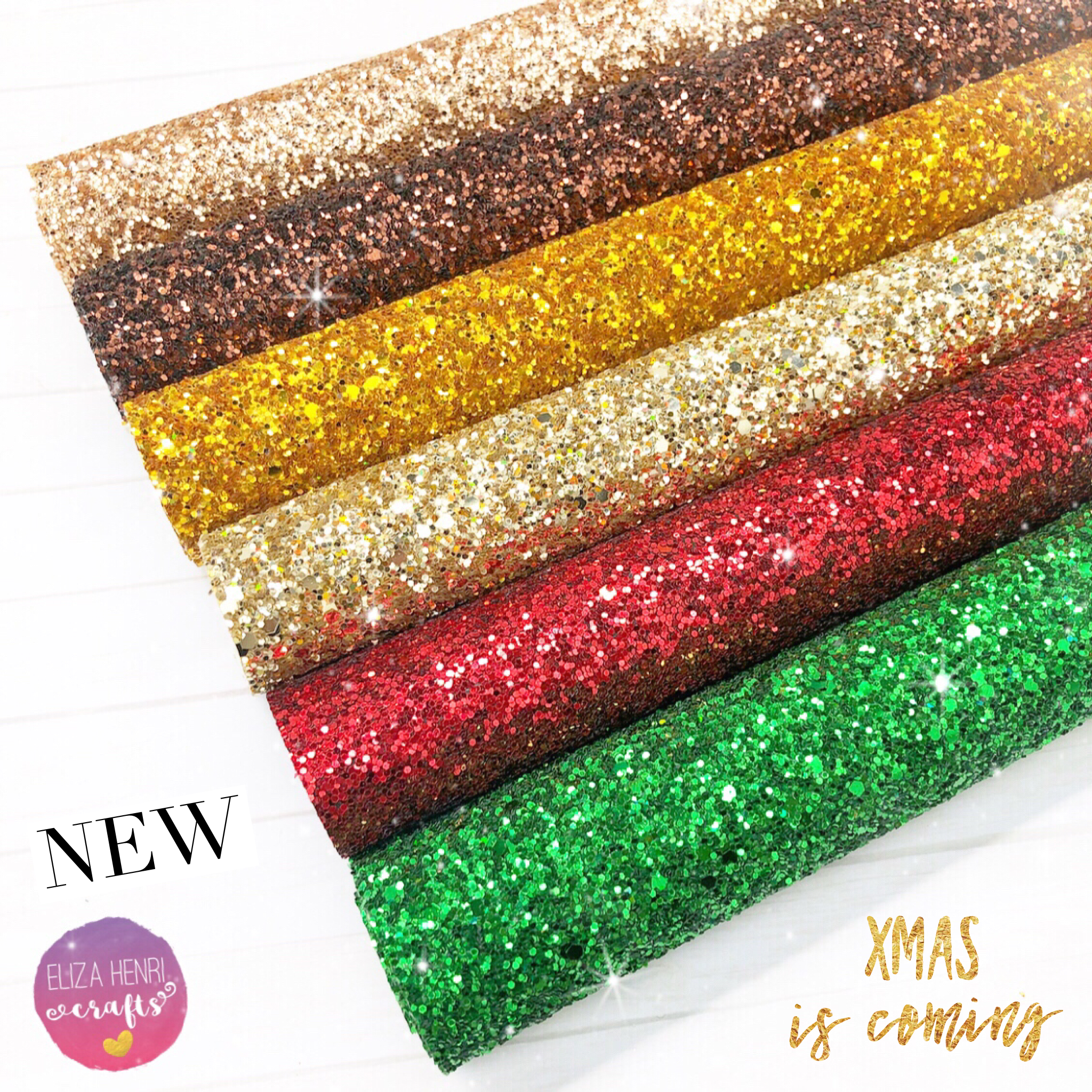 The Classic Chunky Glitter Fabric collections