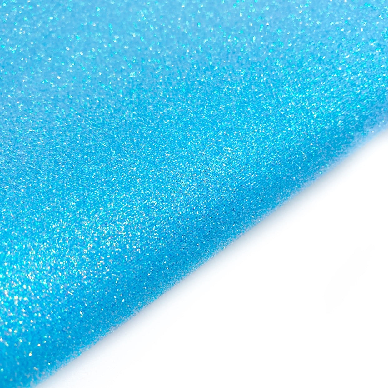 Bluest Skies Lux Premium Fine Glitter Fabric
