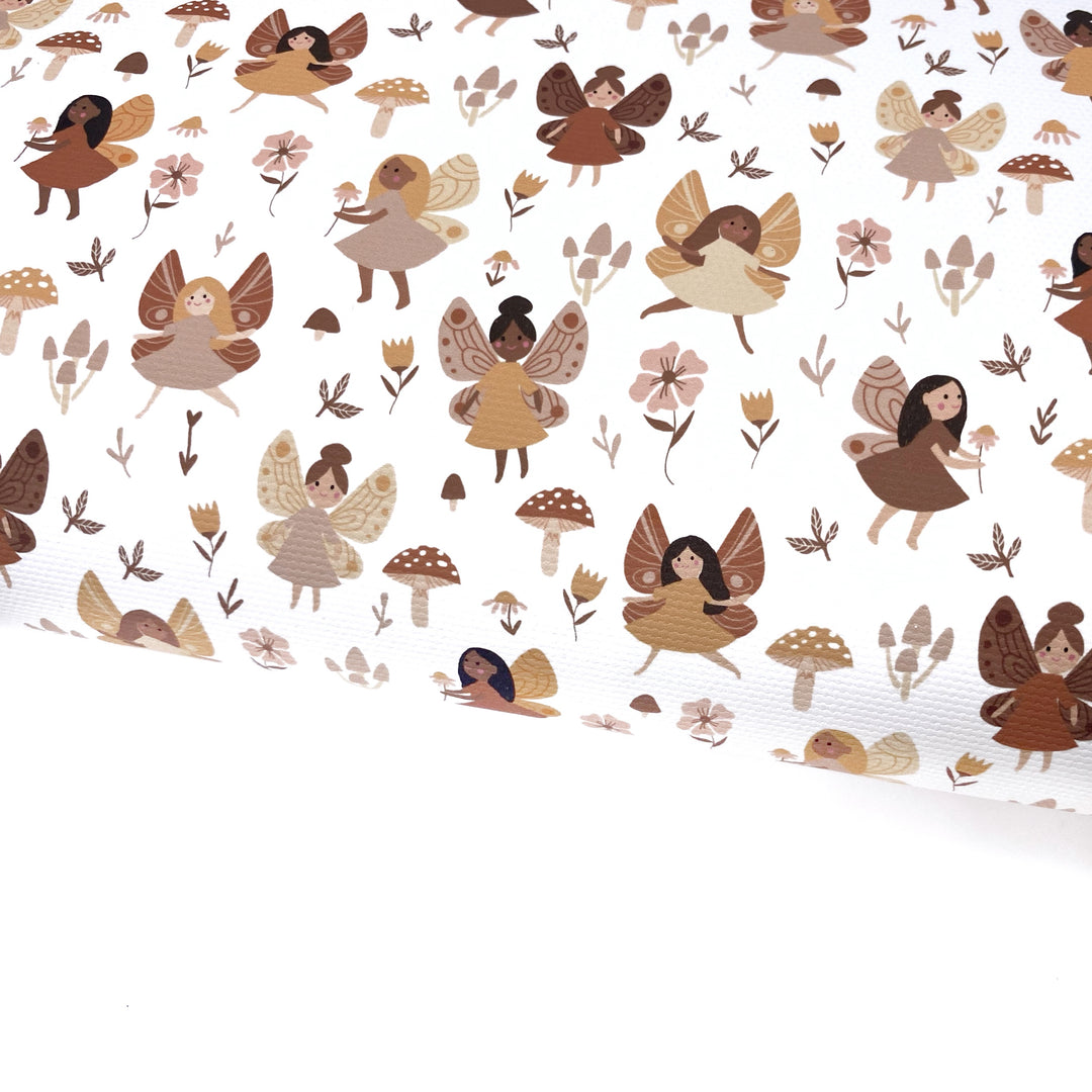 Fairy Friends Lux Premium Canvas Bow Fabrics