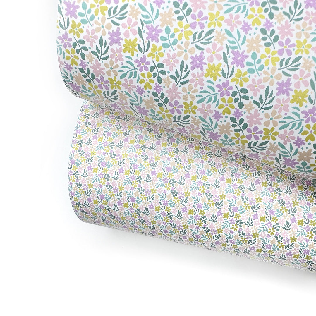 Petit Pastel Floral EH Printed Patterned Craft HTV Plain Vinyl