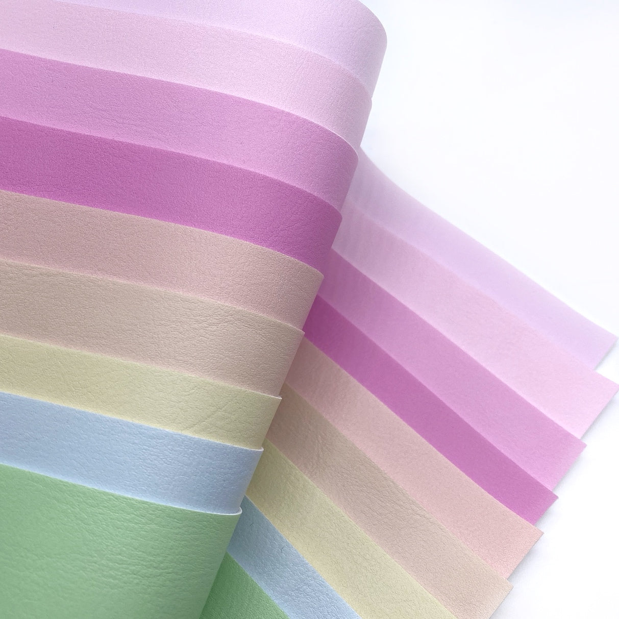 Perfect Pastel Mega Bundle Premium Faux Leather Fabric Sheets