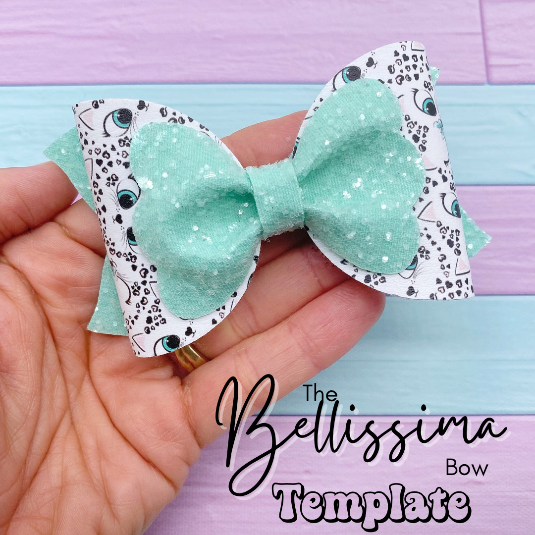 The Bellissima Bow Template