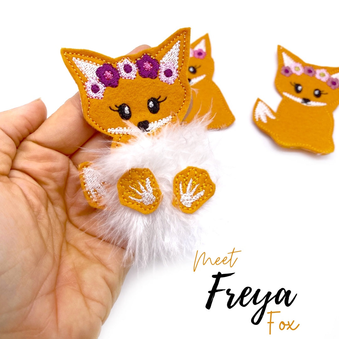 Freya Fox- Fluffy Friends Fur Baby Felties