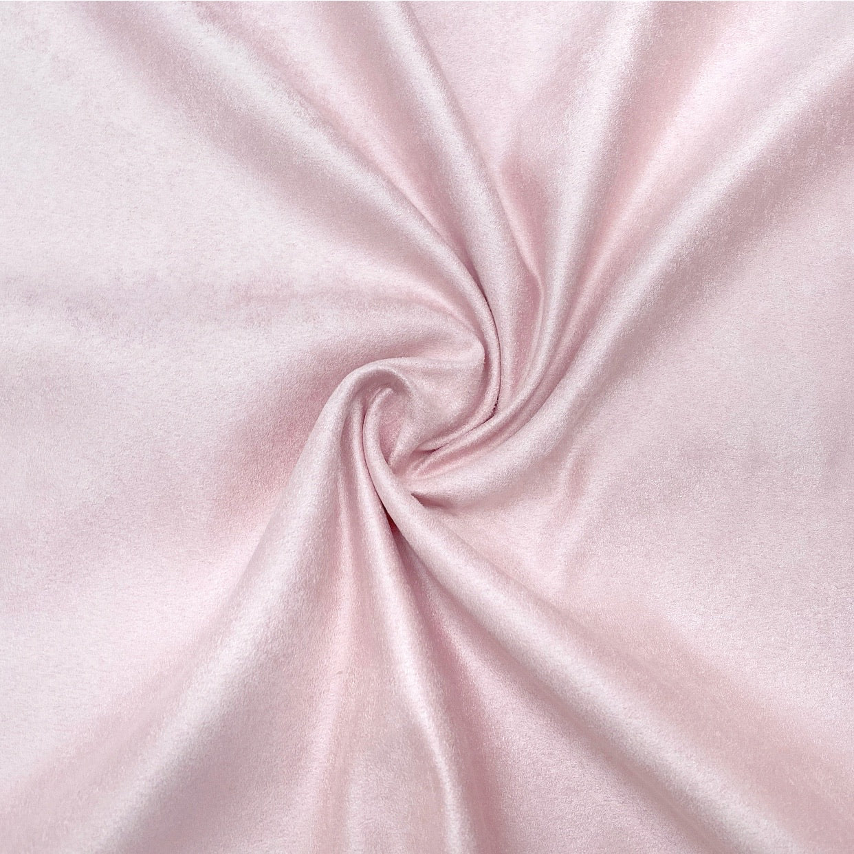 Baby Pink Luxury Suede Kisses Fabric