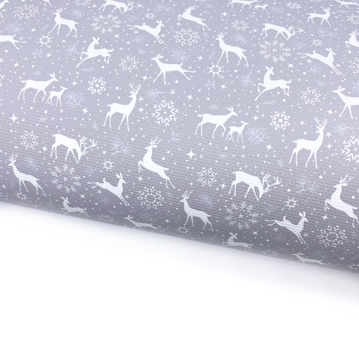 Dasher Deer Lux Premium Canvas Bow Fabrics