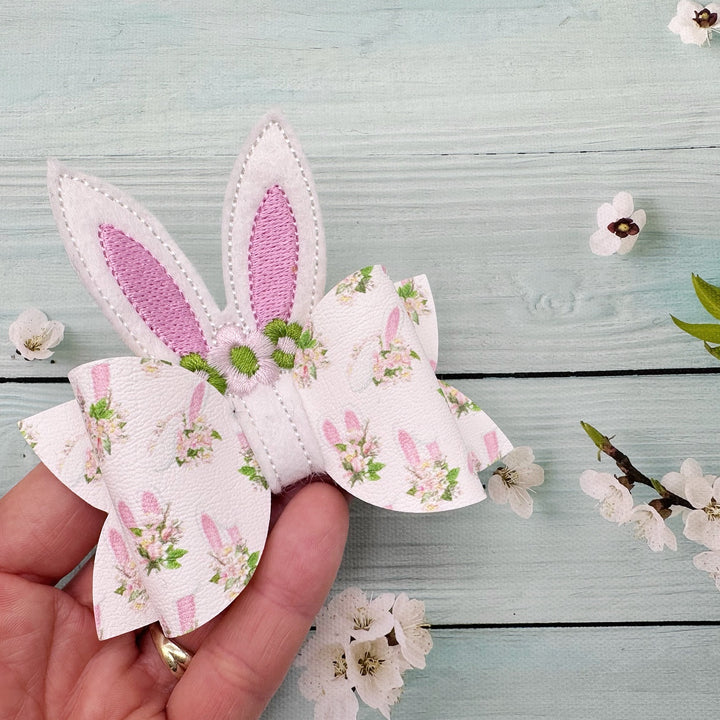 Mint Blossoms Wooden Effect Canvas Photography Background