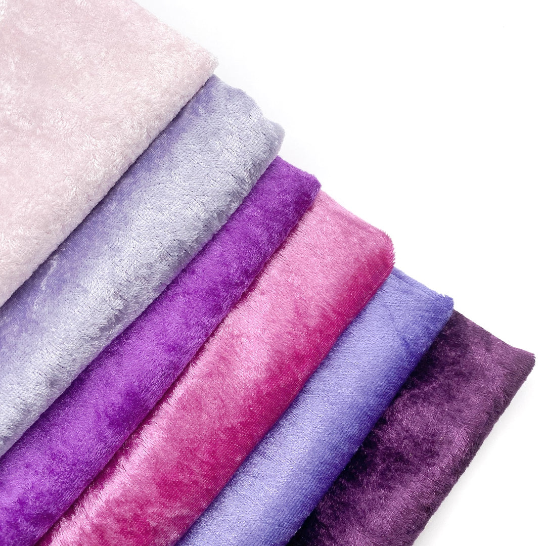 The Pink & Purple Crushed Velvet Bundle