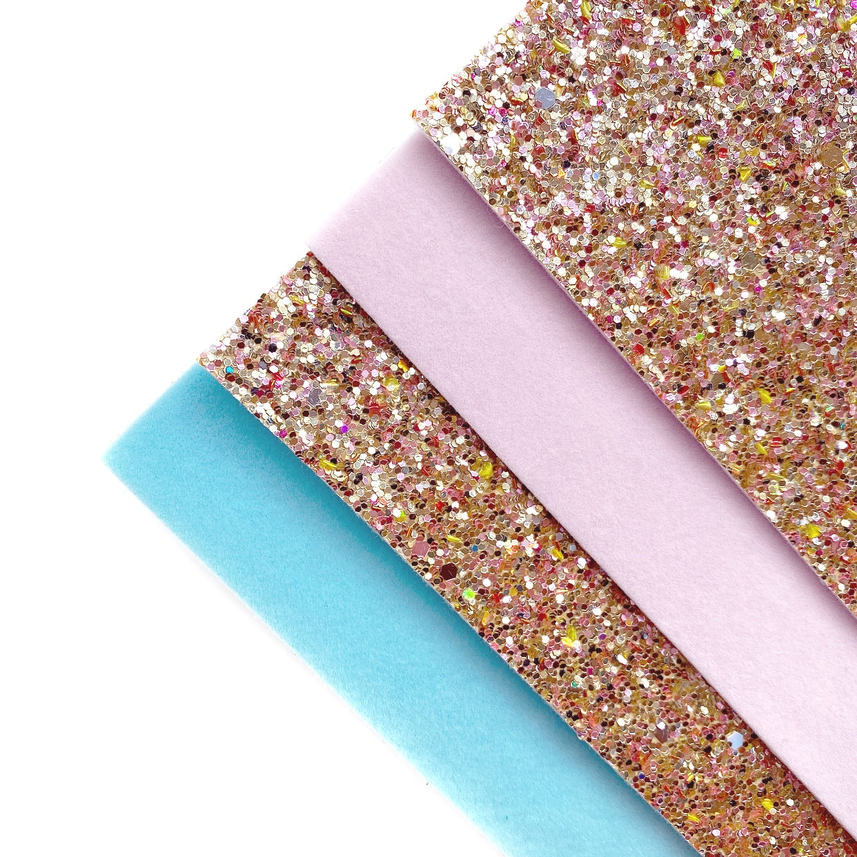 Double Sided Prince Royalty Chunky Glitter Fabric