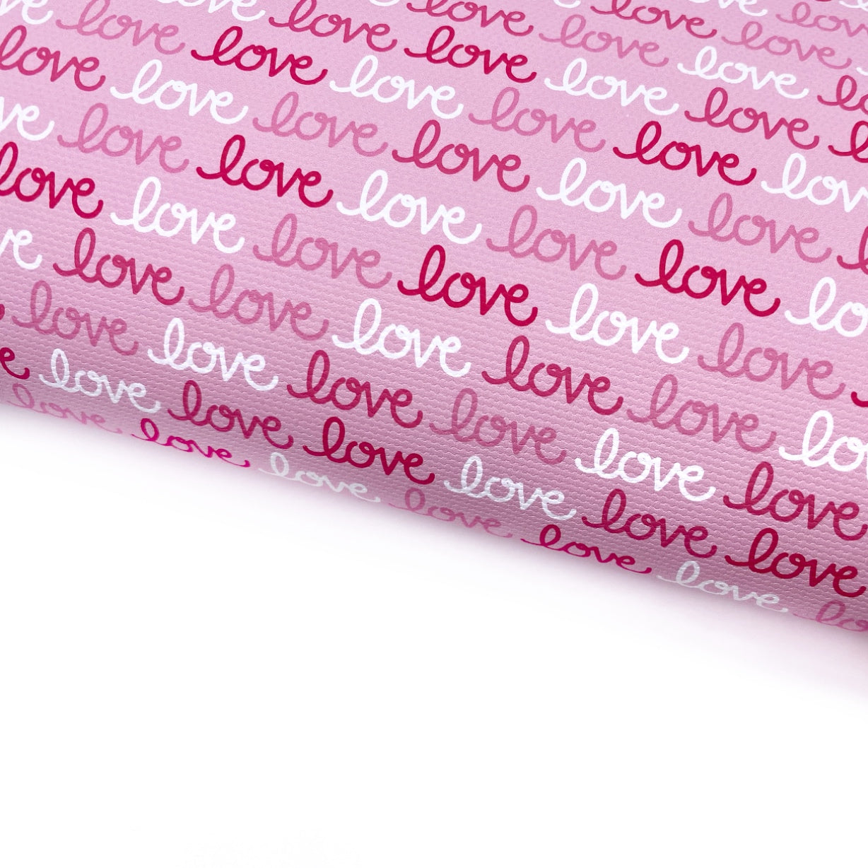 Love, Love, Love Lux Premium Canvas Bow Fabrics