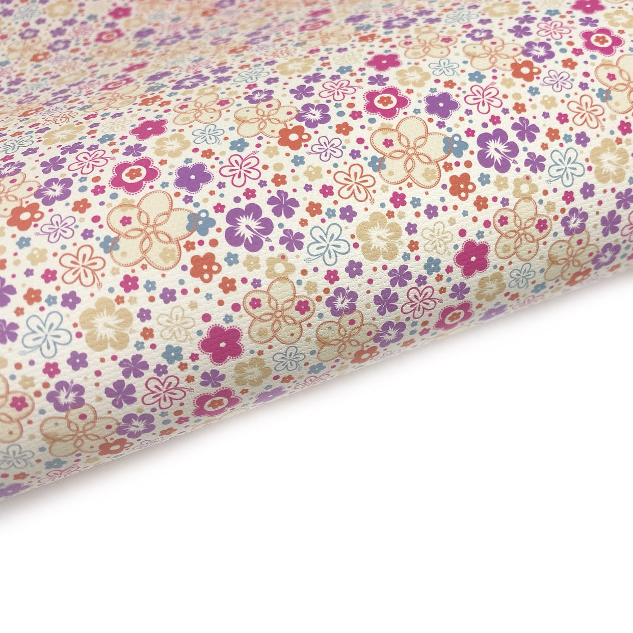 Blooming Meadows Lux Premium Printed Bow Fabrics