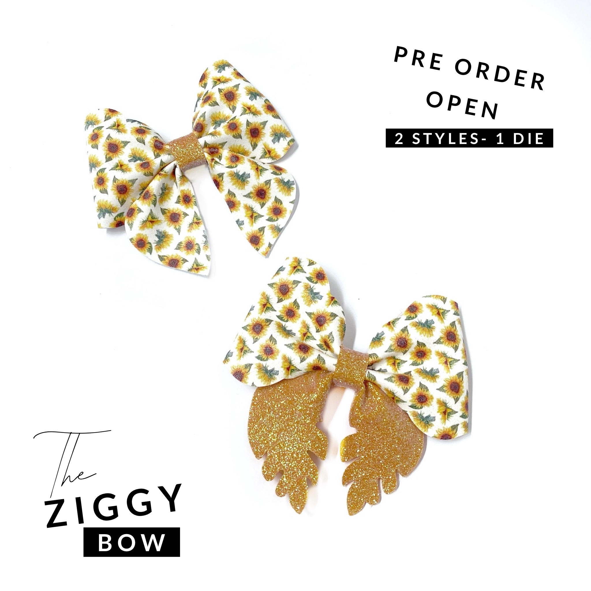 The Original Ziggy Hair Bow Template