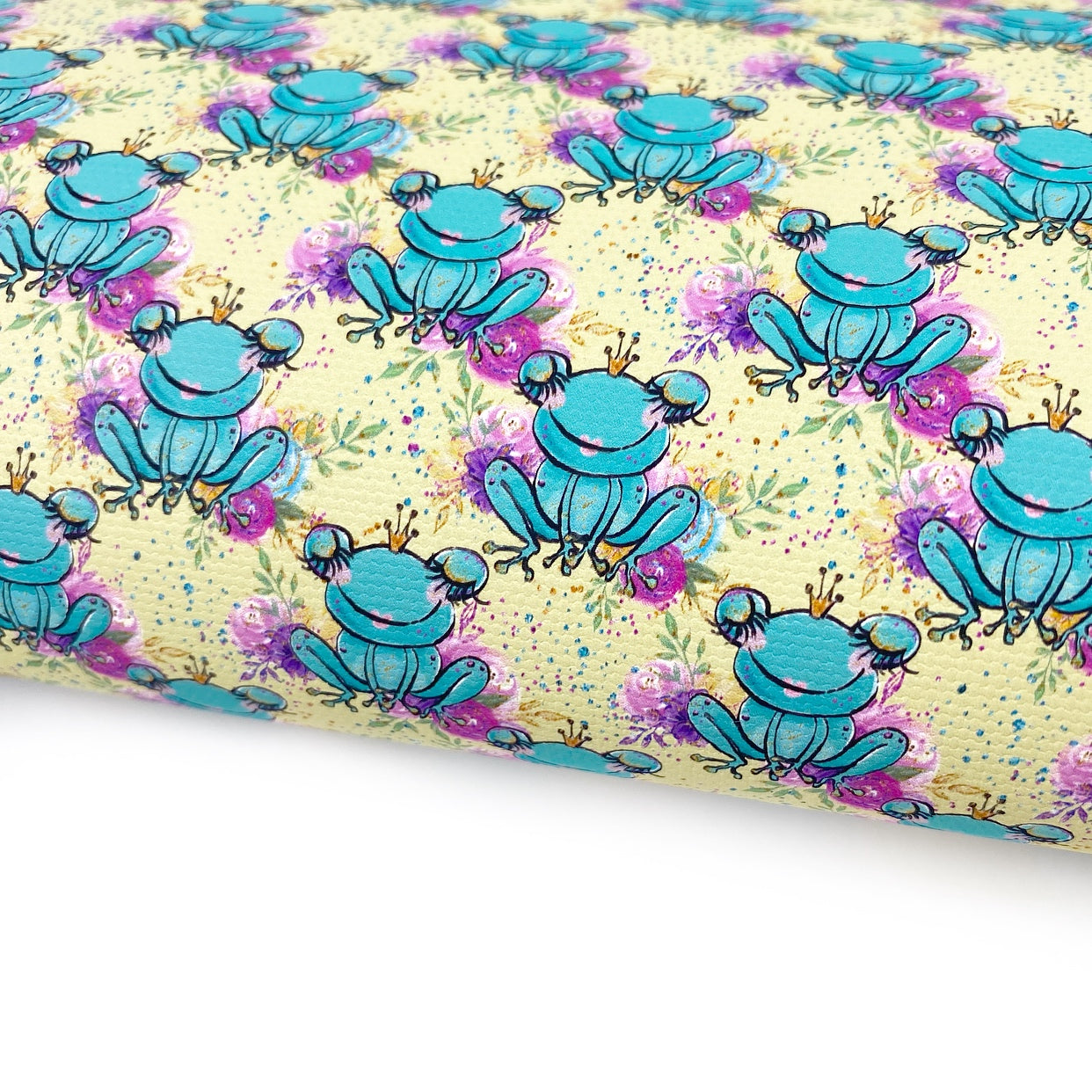 Kiss a Frog Lux Premium Canvas Bow Fabrics