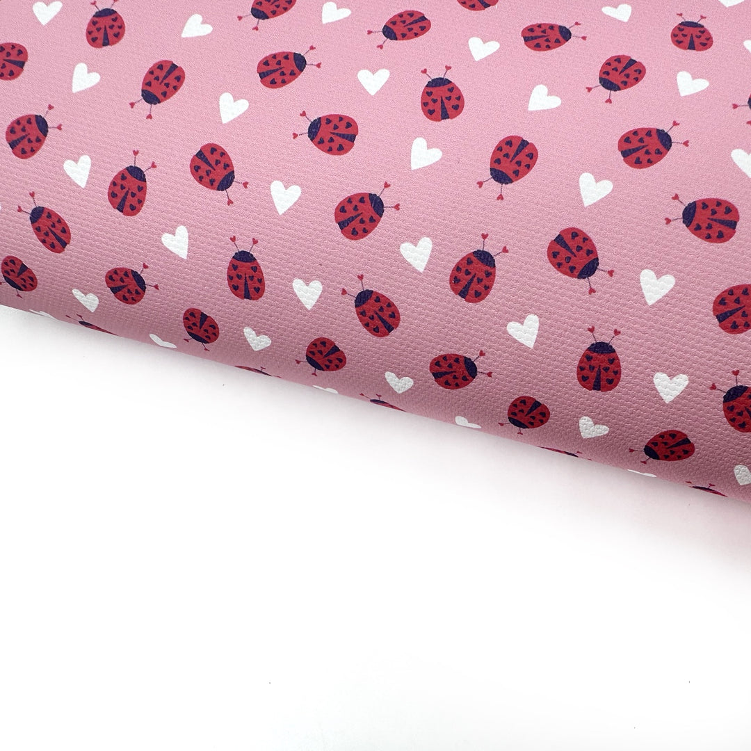 Lovely Lovebugs Lux Premium Canvas Bow Fabrics