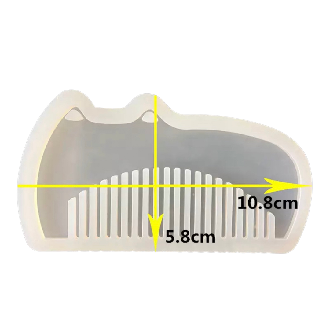 Cute Kitten Comb Accessory Moulds