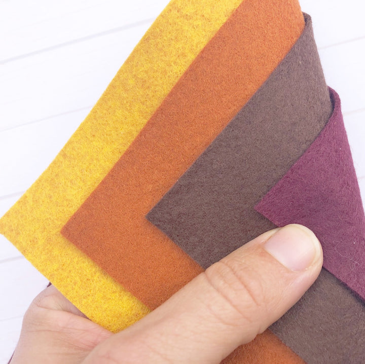 Merino Wool Blend Felt Sheets