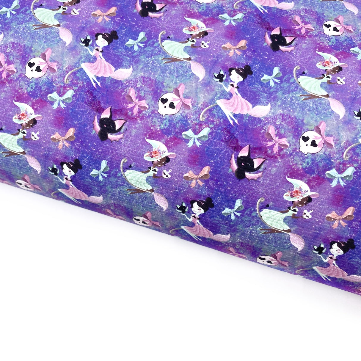Tonight We Fly Witches Lux Premium Canvas Bow Fabrics