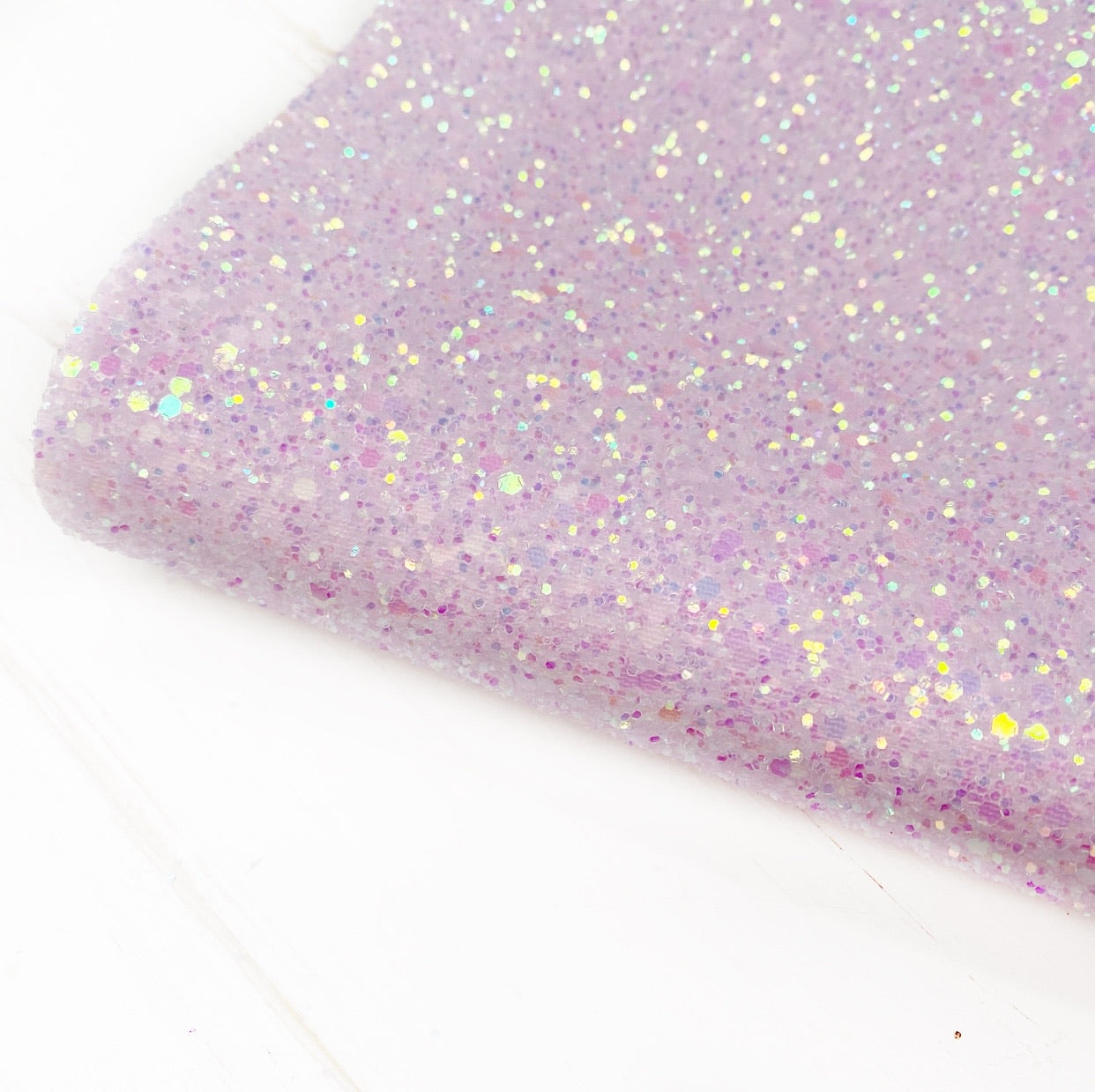 Fairytale Pink Lux Premium Chunky Glitter Fabric