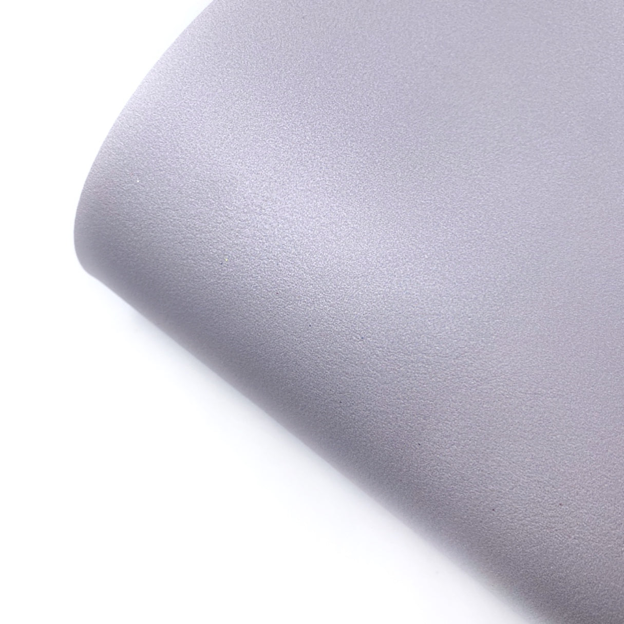 Silver Dust Core Colour Premium Faux Leather Fabric Sheets