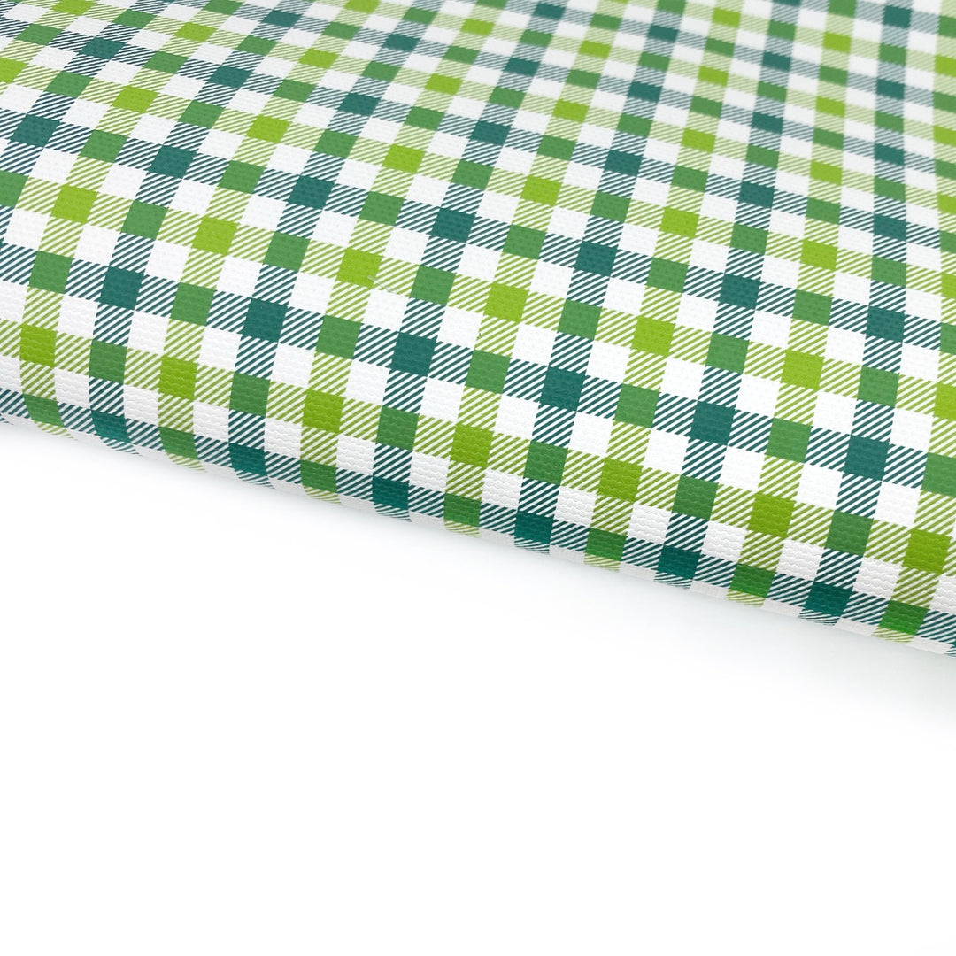 Irish Check Lux Premium Printed Bow Fabrics