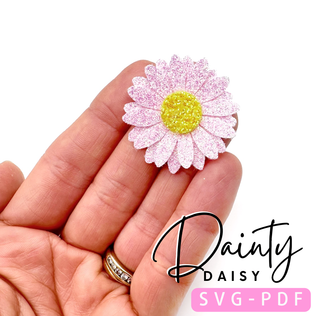 Exclusive Dainty Daisy Flowers SVG