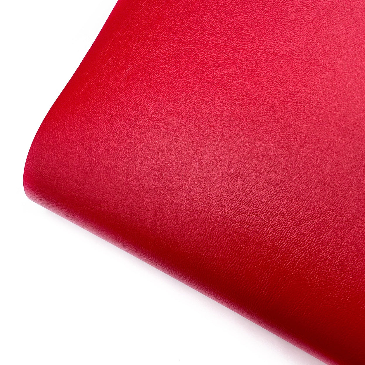 King Charles Red Faux Leather Fabric Sheets