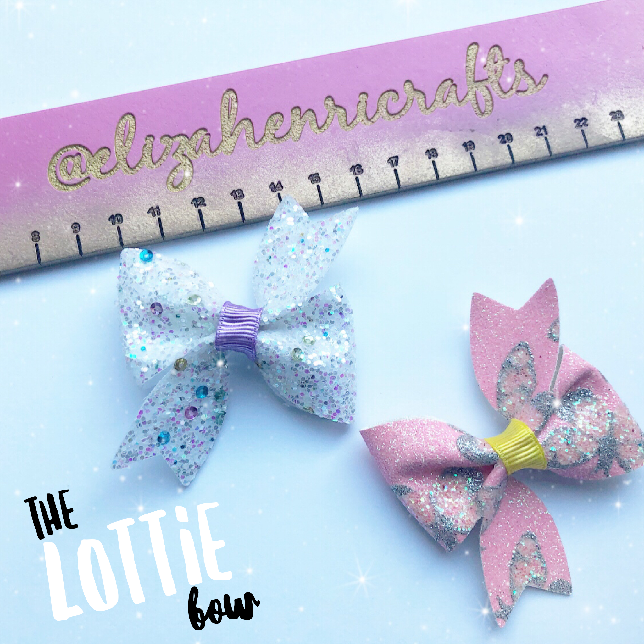 Exclusive The Lottie Bow Template 2”, 2.5” & 3”