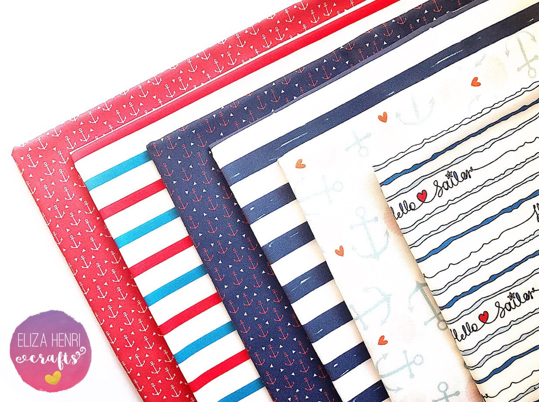 The Sailor Collection- Luxury Artisan Fabric Felts - Eliza Henri Craft Supply