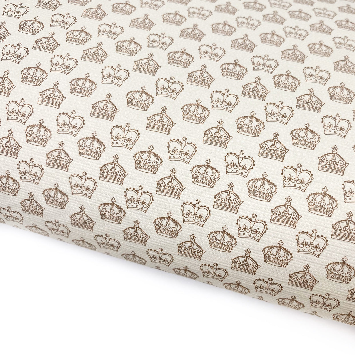 Royal Crowns Lux Premium Printed Bow Fabric