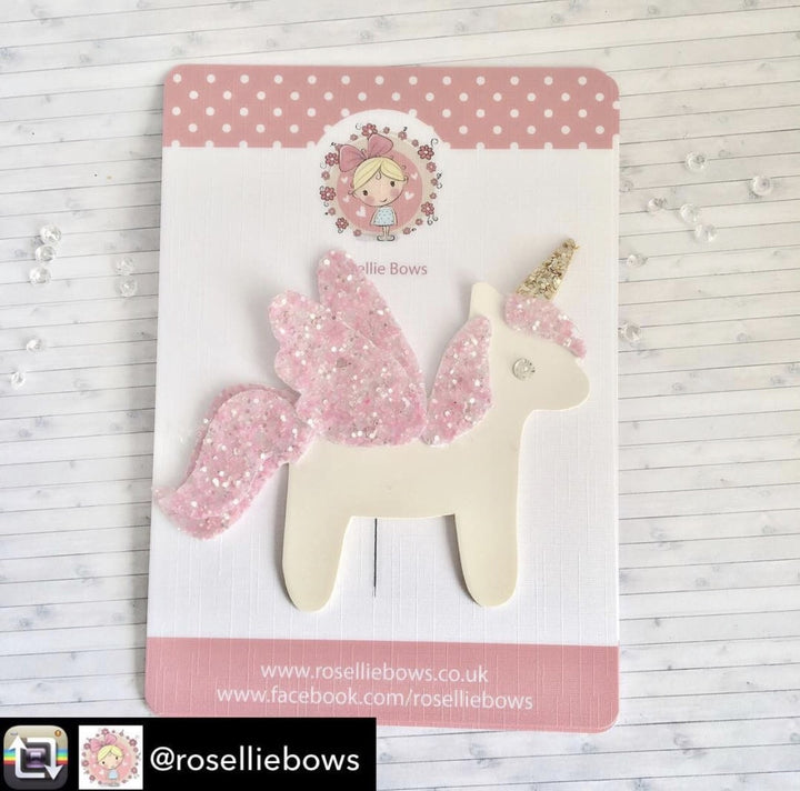 Beautiful Unicorn Horse Hair Die Cutter Compatible with Big Shot - Eliza Henri Craft Supply