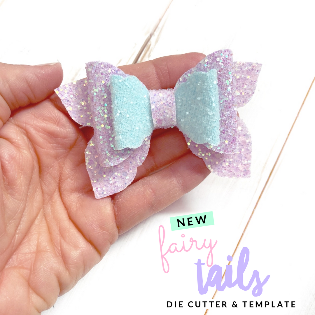 The Fairy Tails Hair Bow- Template