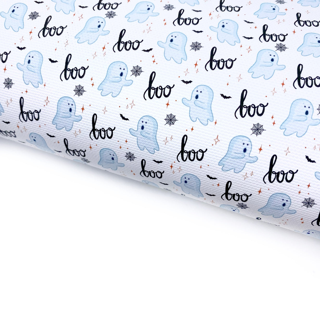 Peek a boo ghost Lux Premium Canvas Bow Fabrics