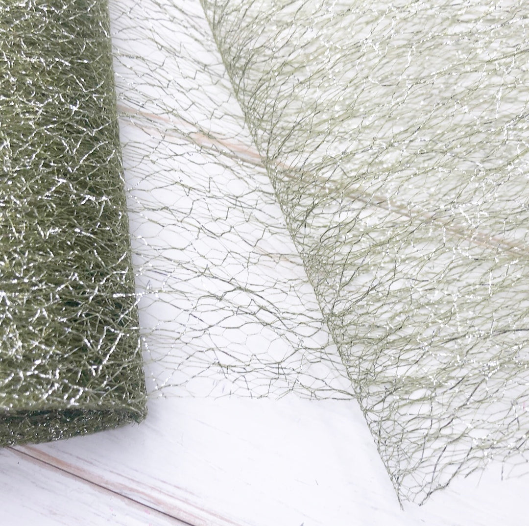 Luxury Netted Sparkle Tulle Fabric